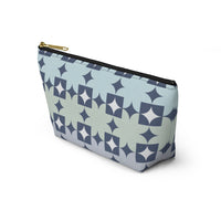 World's Fair Accessory Pouch w T-bottom in Blue